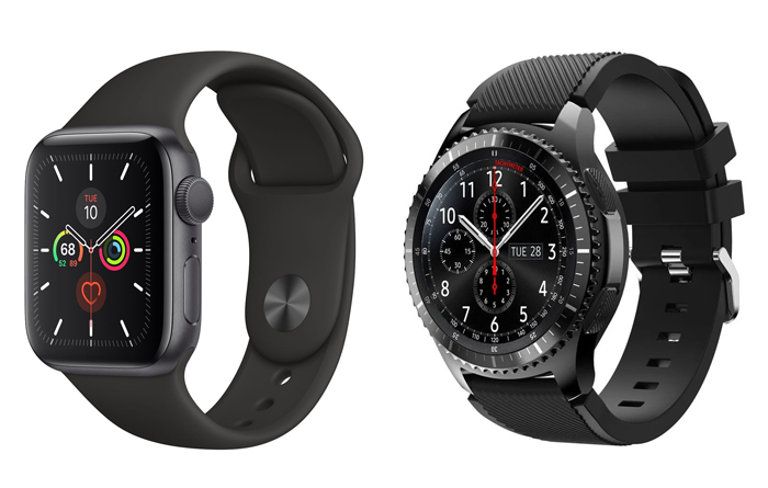 eSIM-Uhren: Apple Watch und Samsung Gear